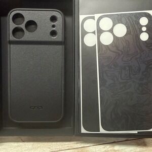 dbrand Grip Case Matte Black iPhone 17 Pro Max - 2 Skins New Open Box